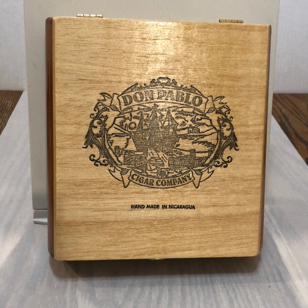 Vintage Don Pablo Spanish cedar cigar box